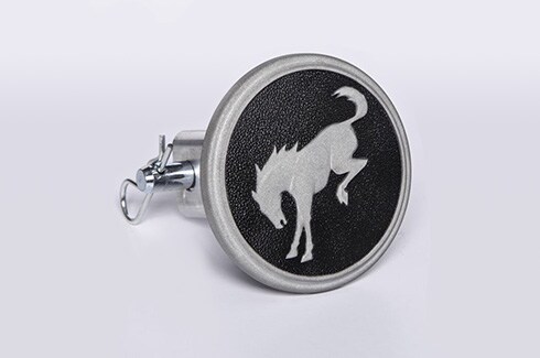 Descubre Accesorios Ford Bronco en CA, Tapa de Receptor de enganche de Aluminio, con Logo de Bronco